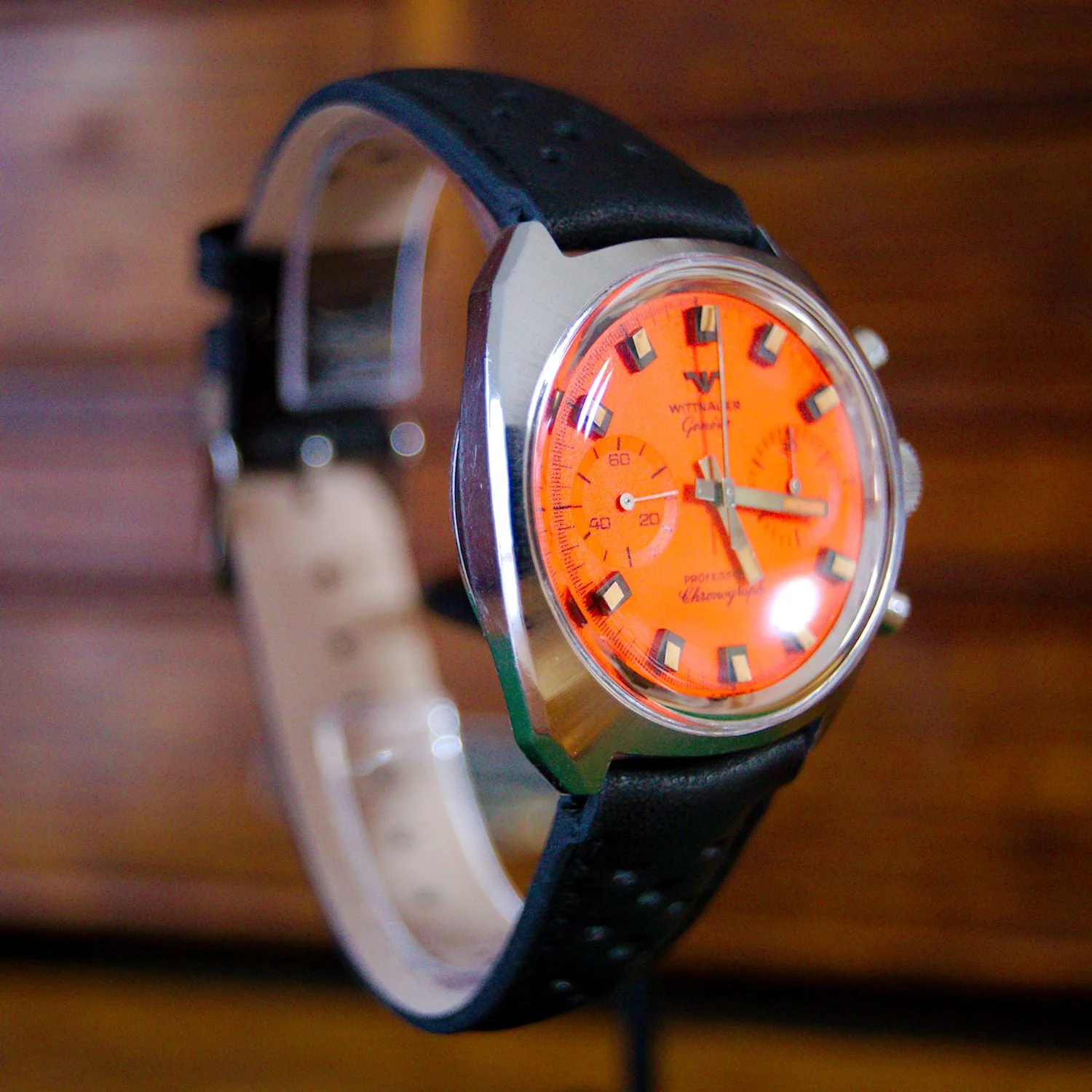 Wittnauer Professional 3507/247T Chronograph c.1970 — Buying On